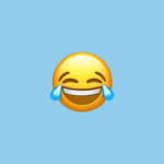 Image d'un emoji qui rigole pour votre publicité digitale