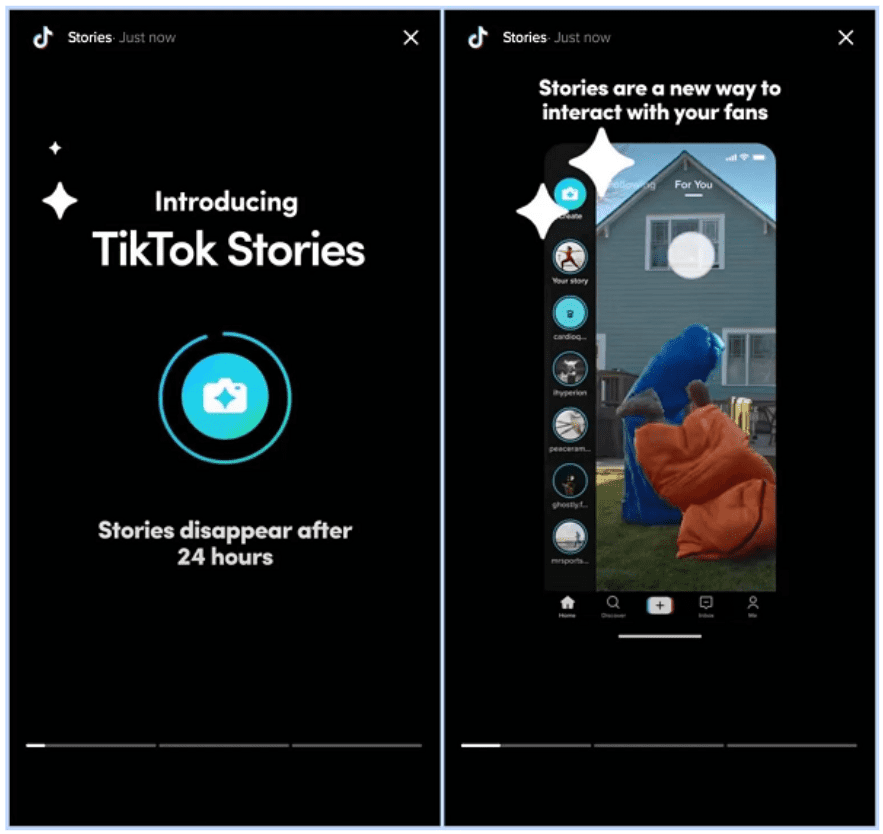 A quoi ressemblerait une Story sur TikTok ?