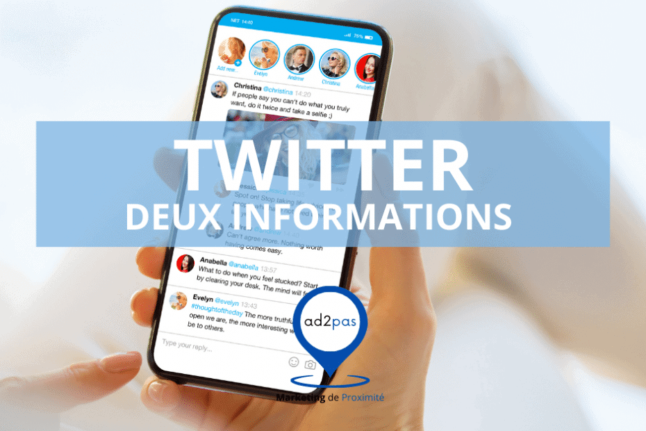 Twitter procède à deux tests