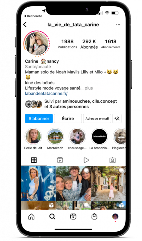 Agence web proche de Nancy _ les influenceurs de Nancy sur Instagram